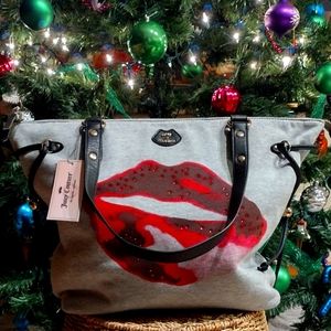 Juicy Couture Rhinestone Lips Purse